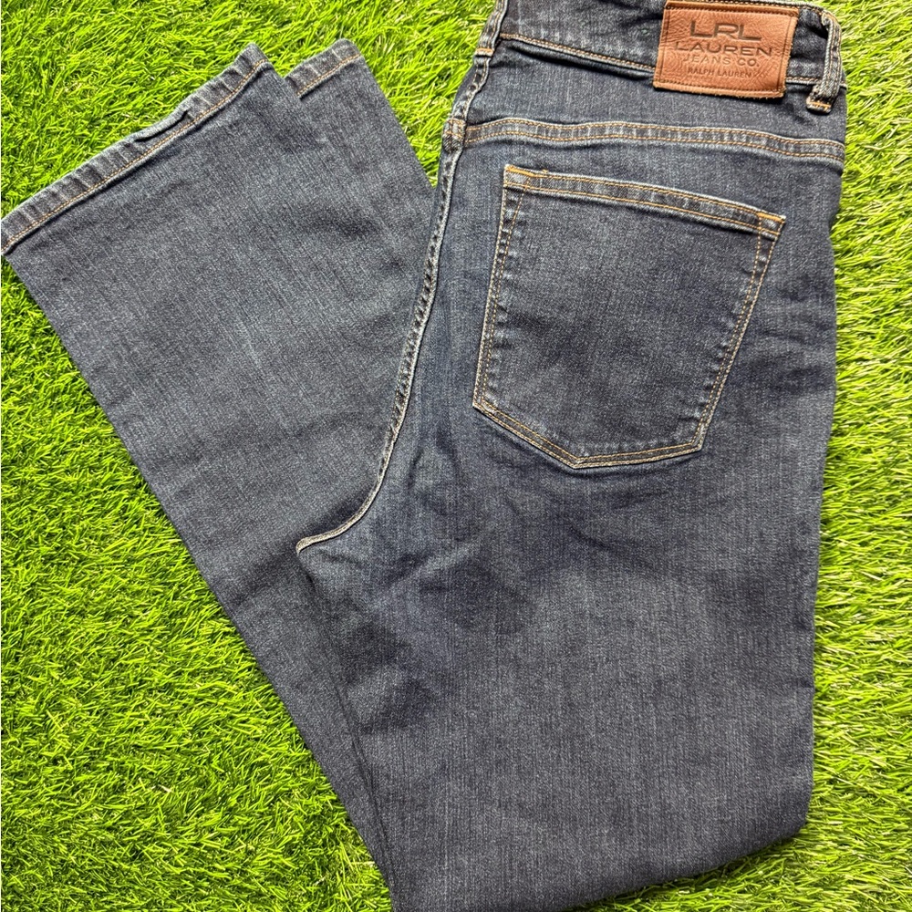 Lauren Ralph Lauren Dark Blue Straight Jeans Size 12